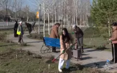 Весенние субботники начали проводить в Шымкенте