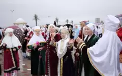 В Мангистау установлен мировой рекорд в национальной одежде