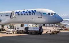 Самолет Air Astana совершил вынужденную посадку в аэропорту Баку