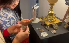 Выставка казахстанского ювелира проходит в Брюсселе
