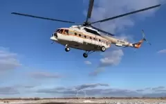 В ВКО попавшего в аварию мужчину доставили в больницу на вертолете