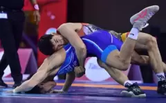 Султан Асетулы вышел в полуфинал чемпионата Азии по греко-римской борьбе