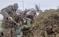 В Алматинской области незаконное сужение русла реки стало причиной подтопления