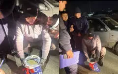 Мужчину с мешком наркотиков задержали в Туркестанской области