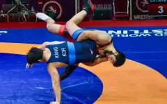 Казахстанский борец завоевал второе серебро на чемпионате Азии в Аммане