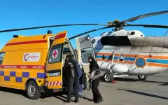 4-летнего ребенка на вертолете доставили в Усть-Каменогорск