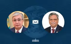 Токаев поздравил президента Бангладеш с днём независимости