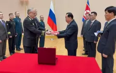 Путин наградил Ким Чен Ына медалью 80 лет Победы