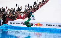 Red Bull Jump & Freeze 2025: как Алматы встретила весну ледяным прыжком
