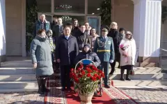 Ветерана войны поздравили со 100-летним юбилеем