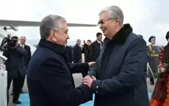 Президент Узбекистана прибыл с рабочим визитом в Казахстан