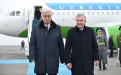 Президент Узбекистана прибыл с рабочим визитом в Казахстан