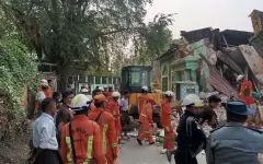Еще одно землетрясение произошло в Мьянме