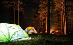 Палатки на случай ЧС при землетрясениях установили в Жамбылской области
