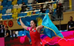 Жамиля Бакбергенова завоевала четвертое «золото» чемпионата Азии по женской борьбе