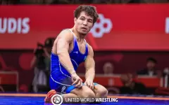 Рахат Калжан занял третье место на чемпионате Азии по вольной борьбе