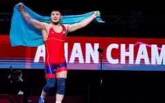 Сборная Казахстана завоевала пять медалей на чемпионате Азии по вольной борьбе