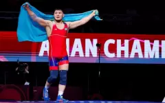 Казахстанский вольник завоевал бронзу чемпионата Азии в Аммане