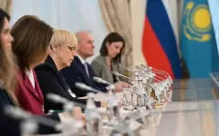 Наташа Пирц-Мусар поблагодарила Токаева за теплый прием в Астане