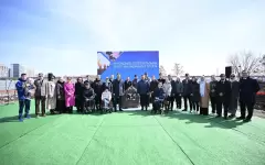 Маулен Ашимбаев принял участие в церемонии начала строительства Центра инклюзивного спорта
