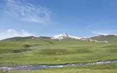 Ощутимое землетрясение произошло вблизи границы Казахстана и Кыргызстана
