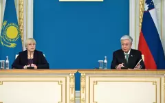 Президенты Казахстана и Словении обсудили вопросы двухстороннего сотрудничества