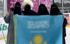 Арабская надпись на флаге: еще одну жительницу Атырау наказали за скандальное фото