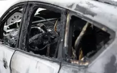 В Алматинской области в автомобиле обнаружили обгоревшие останки