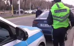Полиция Алматы предостерегла автовладельцев