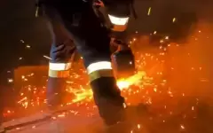 Столовую тушили в Алматы