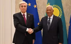 Касым-Жомарт Токаев провел встречу с президентом Европейского совета