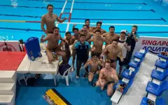 Казахстанские ватерполисты завоевали «бронзу» на Чемпионате Азии в Сингапуре