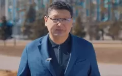Аким Берик Уали записал видеообращение