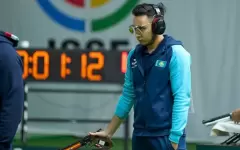Казахстанец удачно выступил в финале этапа Кубка мира по пулевой стрельбе