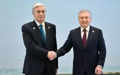 Касым-Жомарт Токаев прибыл в Конгресс-центр Самарканда
