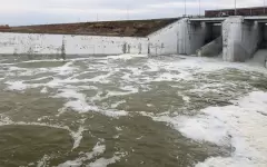 Миллиарды кубометров воды пришло в Казахстан из Узбекистана