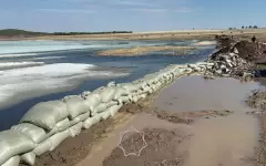 Угроза перелива возникла на плотине в Акмолинской области