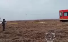 Внедорожник с пассажирами застрял в грязи на сутки в Улытау