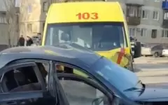 Карета скорой попала в ДТП в Рудном: есть пострадавшие