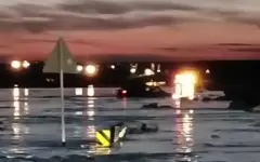 В Акмолинской области водитель проигнорировал предупреждение о закрытии дороги и погиб