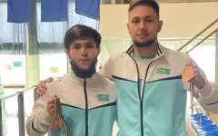 Казахстанцы завоевали бронзу на втором этапе Кубка мира по батутной гимнастике