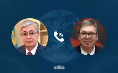 Токаев и Вучич поговорили по телефону