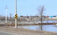 Пять пригородных сел Акмолинской области оказались отрезаны от сообщения