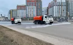Генеральная уборка проводится в Астане