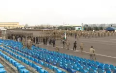 Подготовка к военному параду в Астане идет полным ходом