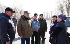 В селе Старый Колутон снижается уровень воды