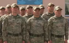 Новая группа казахстанских миротворцев отправляется на Голанские высоты