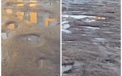 Астанчане ждут асфальт на улице девять лет