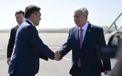 Глава государства прибыл в Шымкент