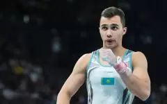 Лидер сборной Казахстана завоевал медаль этапа Кубка мира по гимнастике